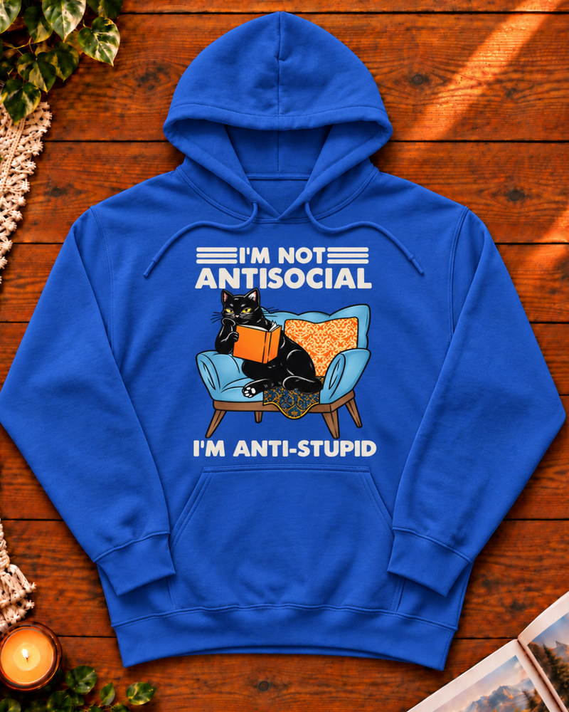 Regular fit hoodie silhouette