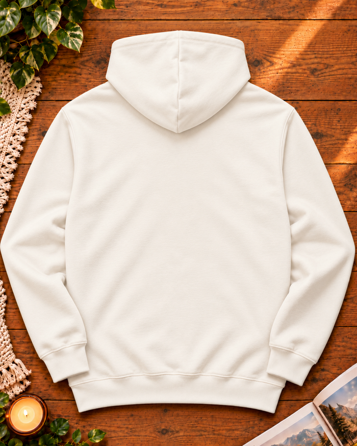 Eternal Light Denim Stars Graphic Hoodie