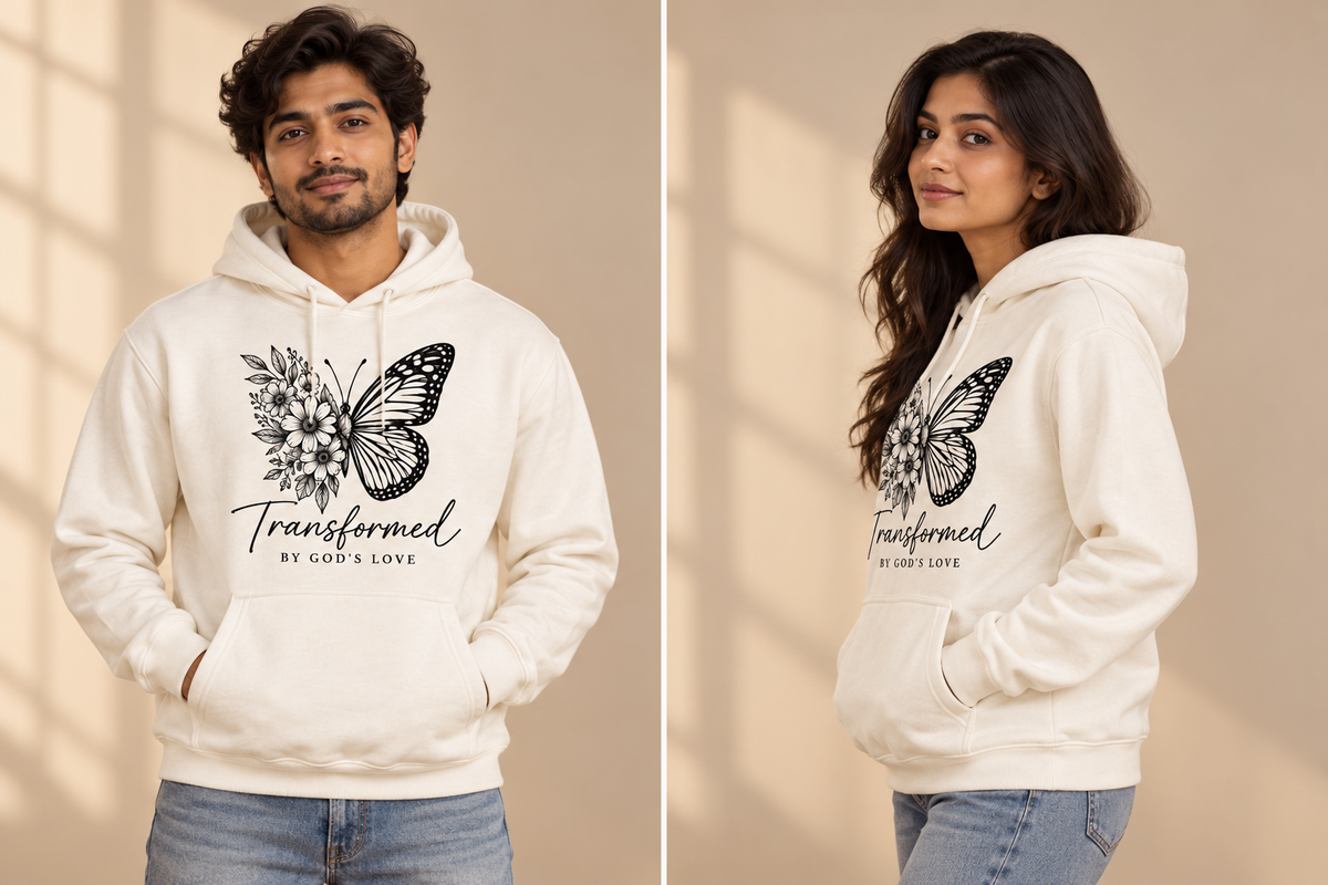 Unisex regular hoodie fit illustration