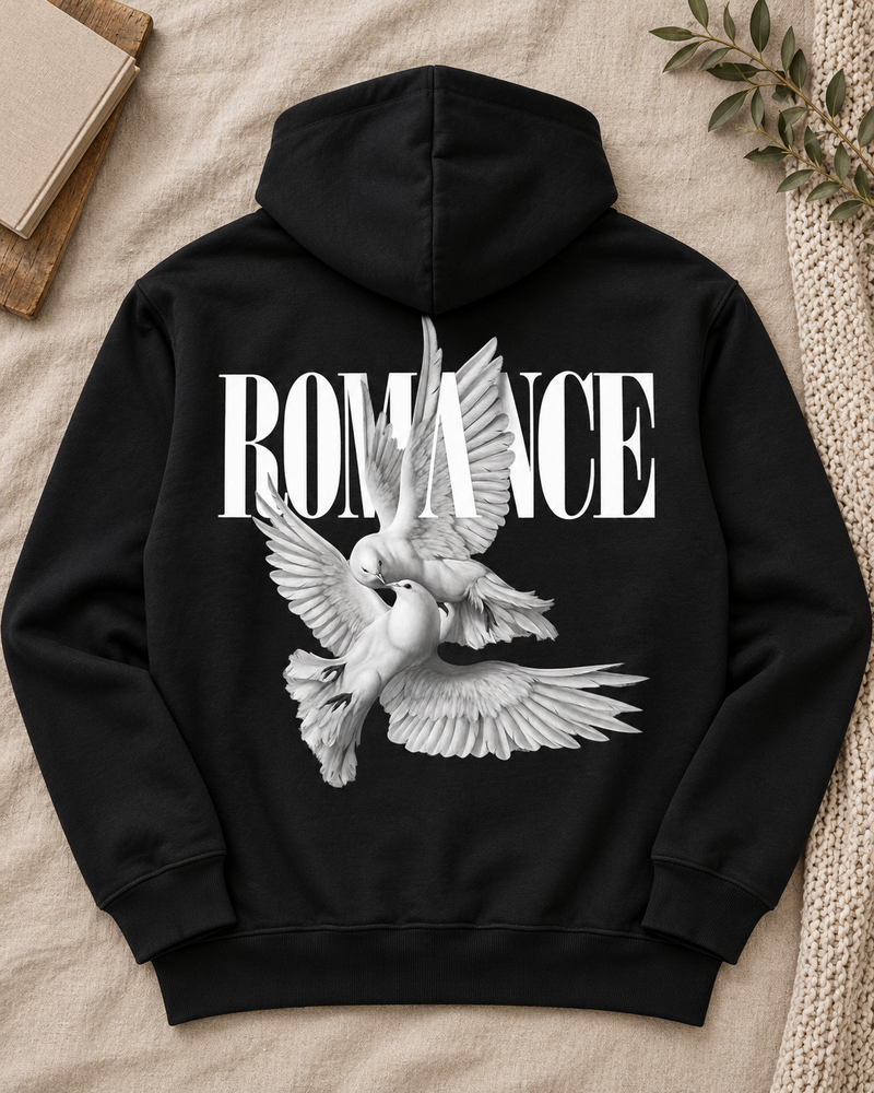 Regular fit hoodie silhouette