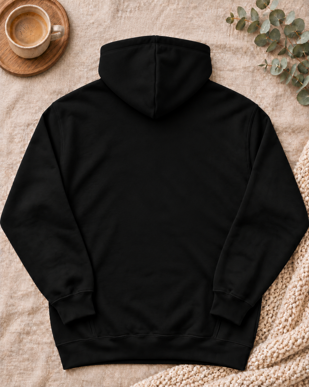 Antidepressants Dog Lover black hoodie back mockup