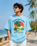 Saltwater State of Mind Oversized Graphic T-Shirt