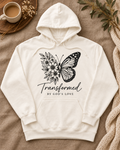 Transformed by God’s Love Butterfly Hoodie