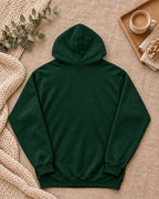 Break My Own Rules bottle green hoodie back mockup