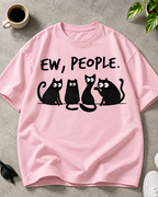 Ew People Baby Pink oversized T-shirt
