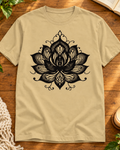 Black Lotus Regular Fit Graphic T-Shirt