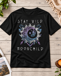 Stay Wild Moonchild Regular Fit Graphic T-Shirt