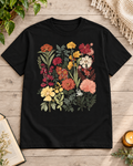 Vintage Wildflower Bouquet Regular Fit Graphic T-Shirt